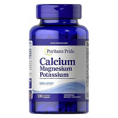 Puritan's Pride Calcium Magnesium und Kalium, 100 Kapseln