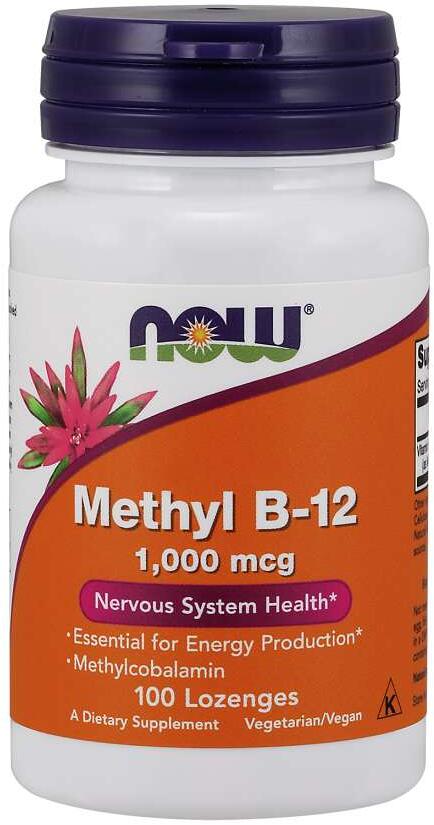 Now Foods Methyl B-12 1000 mcg 100 Kapseln
