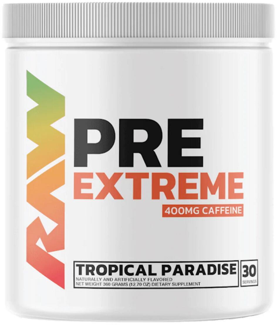 Raw Nutrition Pre Extreme 360 g Dose