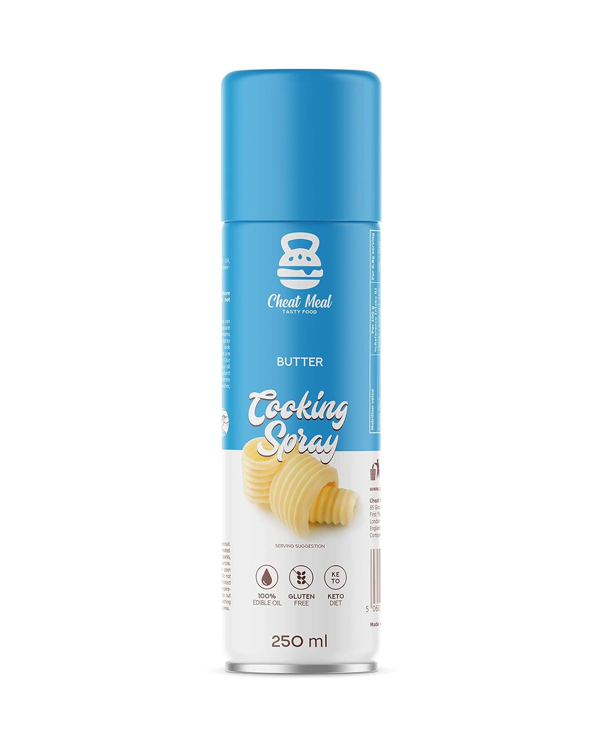 Cheat Meal Cooking Spray (250 ml) Rapsöl Spray (Butter Flavoured Canol – Neofit-Reutlingen