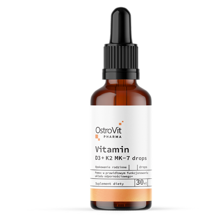 OstroVit Pharma Vitamin D3 + K2 MK-7 Tropfen 30 ml