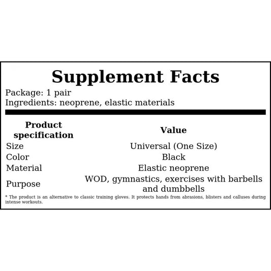 G-sport Training Grips One Size - Black