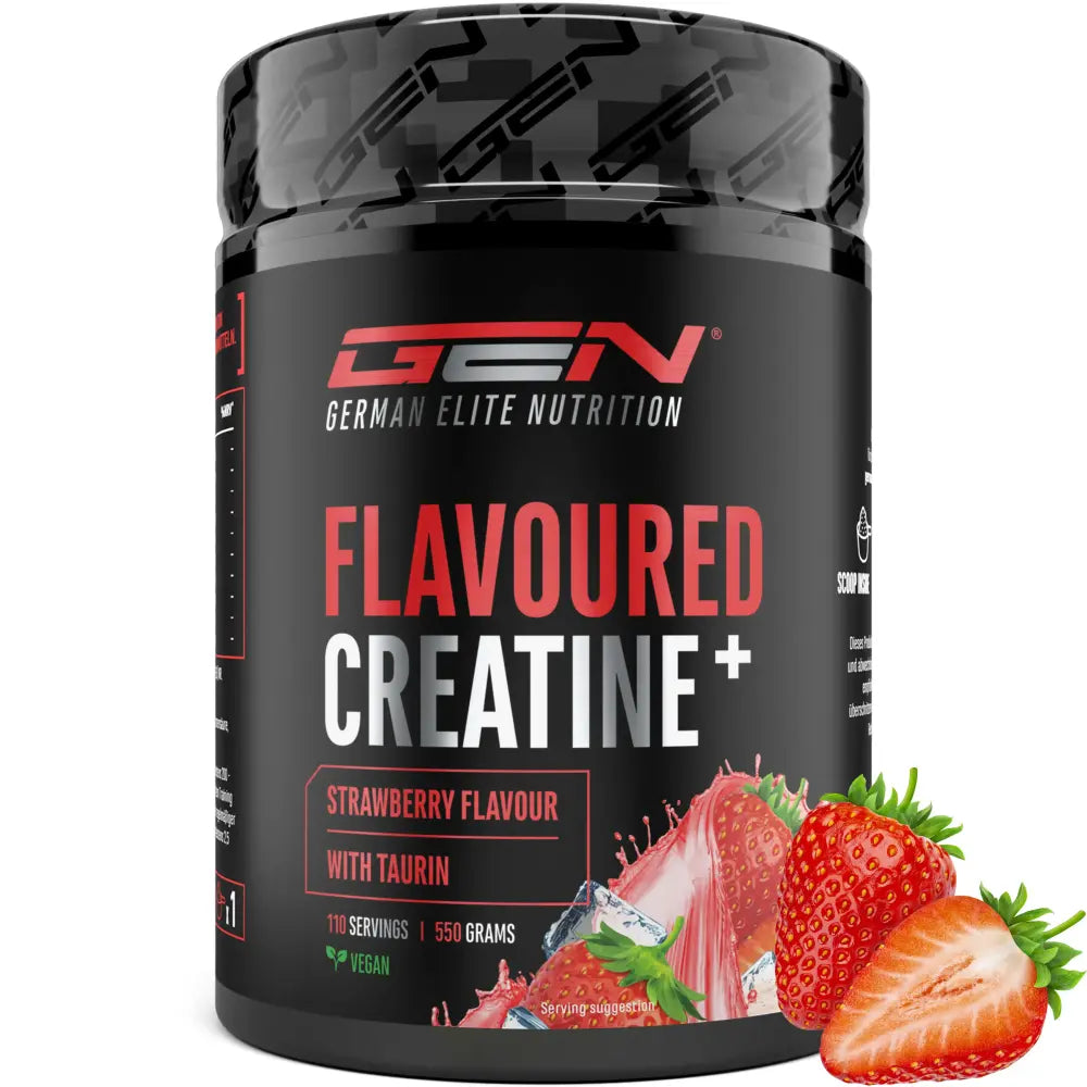 German Elite Nutrition Creatin mit Geschmack, 550g
