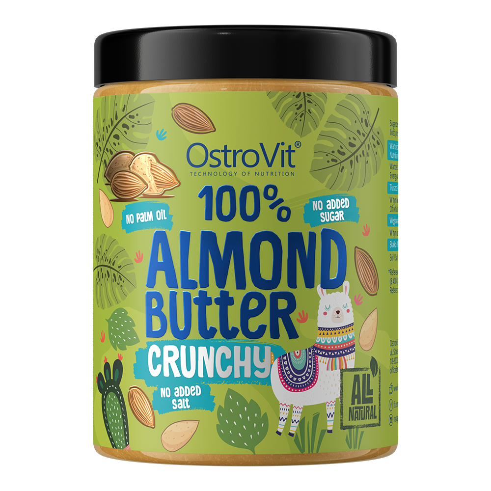OstroVit 100% Almond Butter 1000g smooth