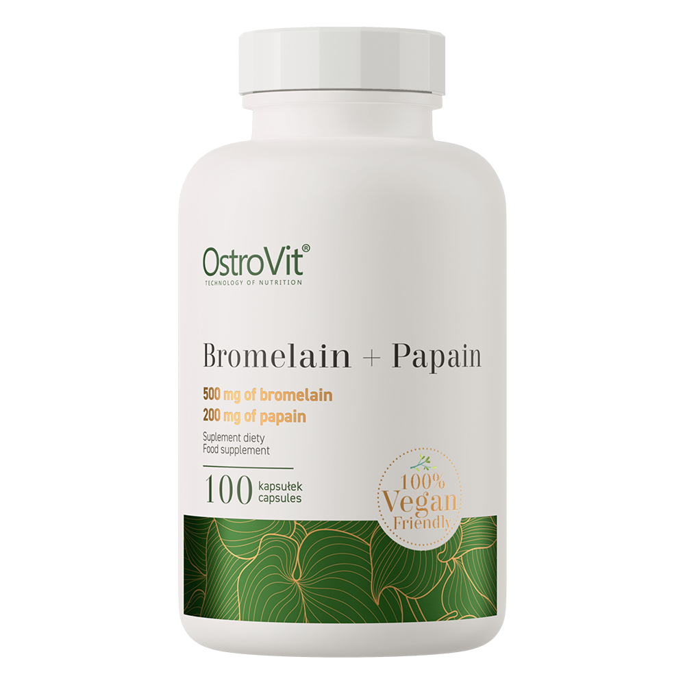 OstroVit Bromelain + Papain VEGE 100 Kapseln
