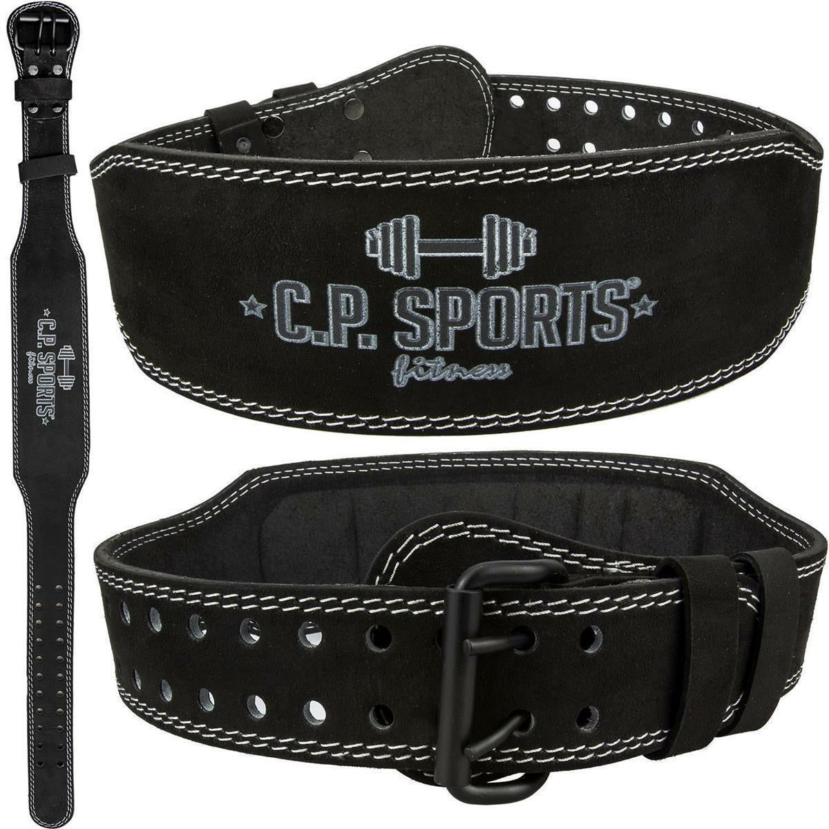 Gewichthebergürtel Komfort - schwarz C.P. Sports