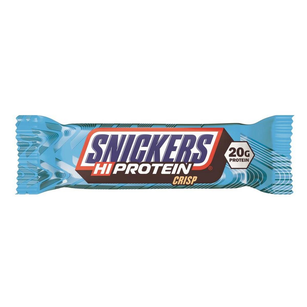 Snickers Hi-Protein Bar, 1 x 55 g Riegel, Chocolate Crisp