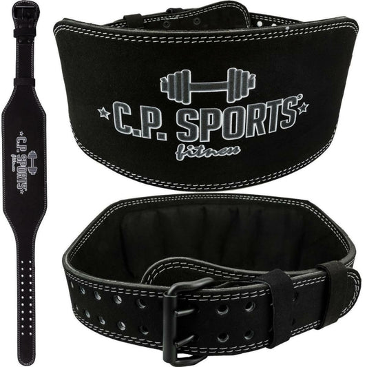 Gewichthebergürtel Komfort - extra breit - schwarz C.P.Sport