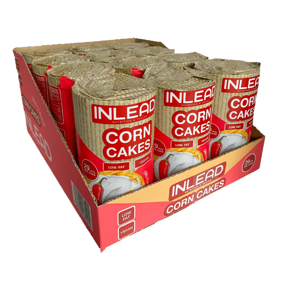 Inlead Corn Cakes 120g Chili Flavor