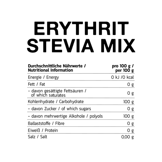 Inlead Erythrit Stevia Mix 1000 g