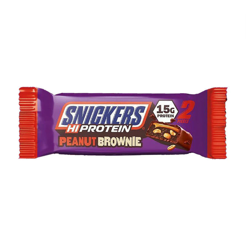 Snickers - Hi Protein Peanut Brownie Bar - Riegel 50g