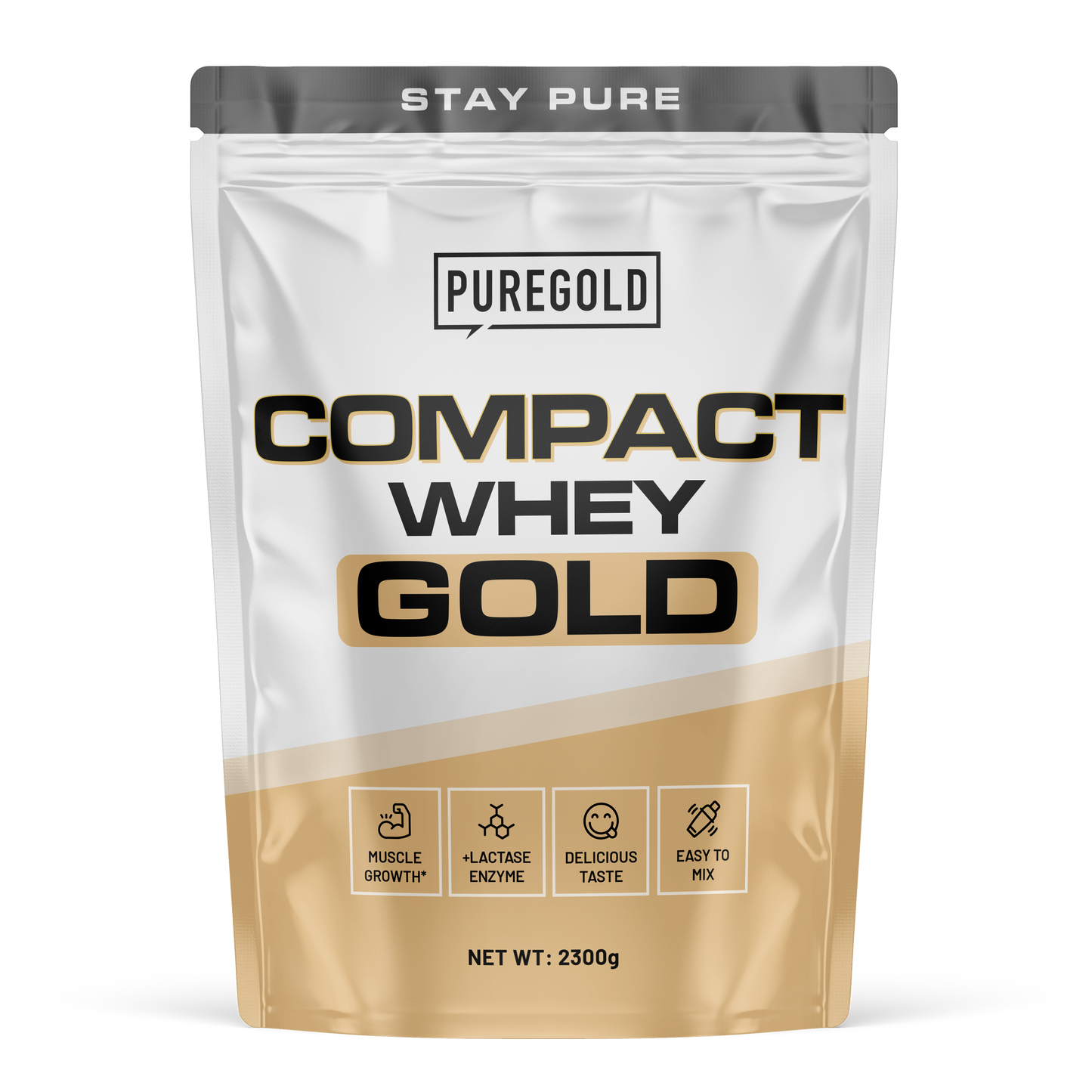 Compact Whey Gold Proteinpulver 2300g