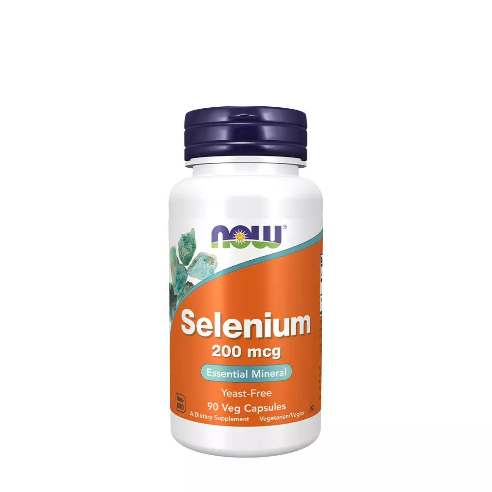 Now Foods Selenium 200 mcg - 90 veg.Kapseln