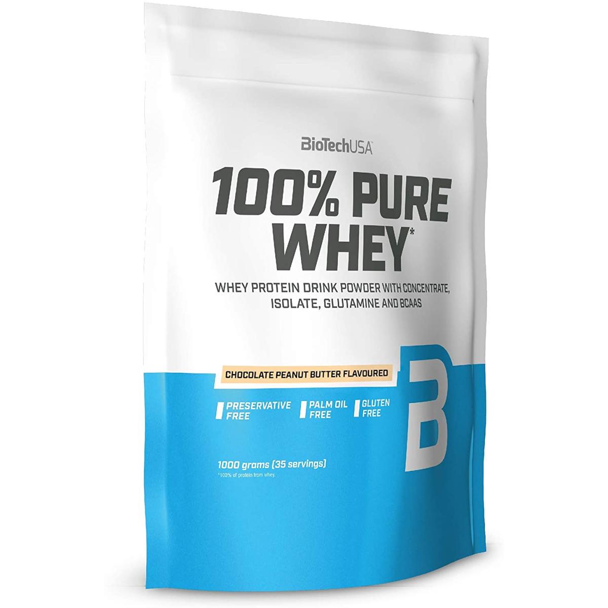 100% Pure Whey 1000g & 2270 g BiotechUSA