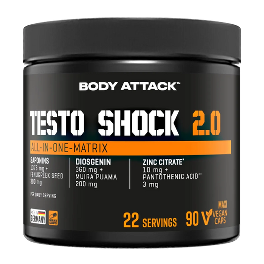 Testo Shock 2.0 Body Attack 90 Caps