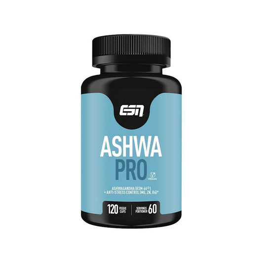 ESN Ashwa Pro 120 Kapseln - Ashwagandha-Wurzelextrakt KSM-66®