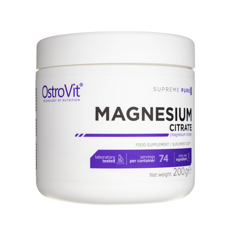 OstroVit Supreme Reines Magnesiumcitrat - 200 g