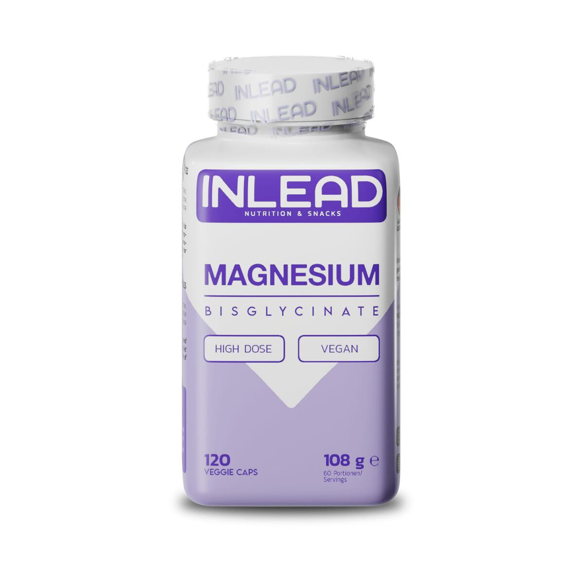 Inlead Magnesium Bisglycinate, 120 Kapseln