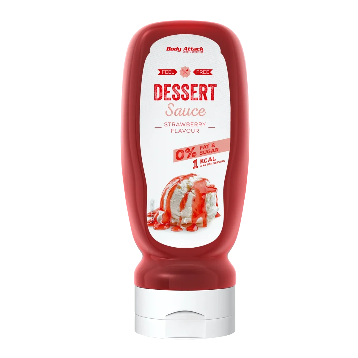 Body Attack Dessert Sauce Erdbeere 320ml