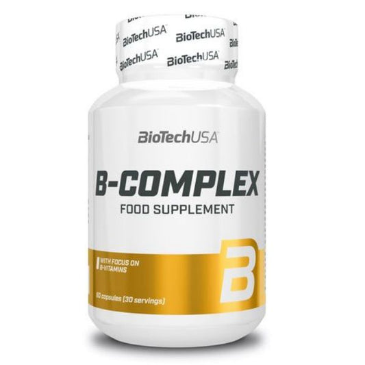 BioTech USA Vitamin B-Complex, 60 Tabl.