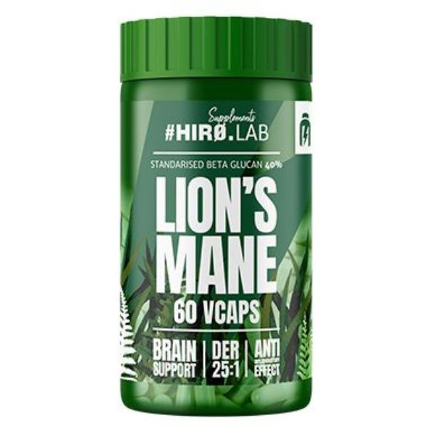 Hiro Lab Lion's Mane, 60 Vcaps.