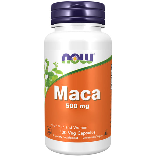 Now Foods Maca 500 mg, 100 Kapseln