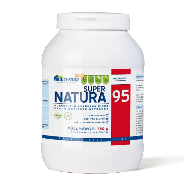 MULTI-FOOD Super Natura 95 Dose 750g Pulver Erbsenproteinisolat