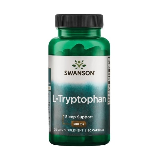 Swanson, L-Tryptophan, 500mg, 60 Kapseln