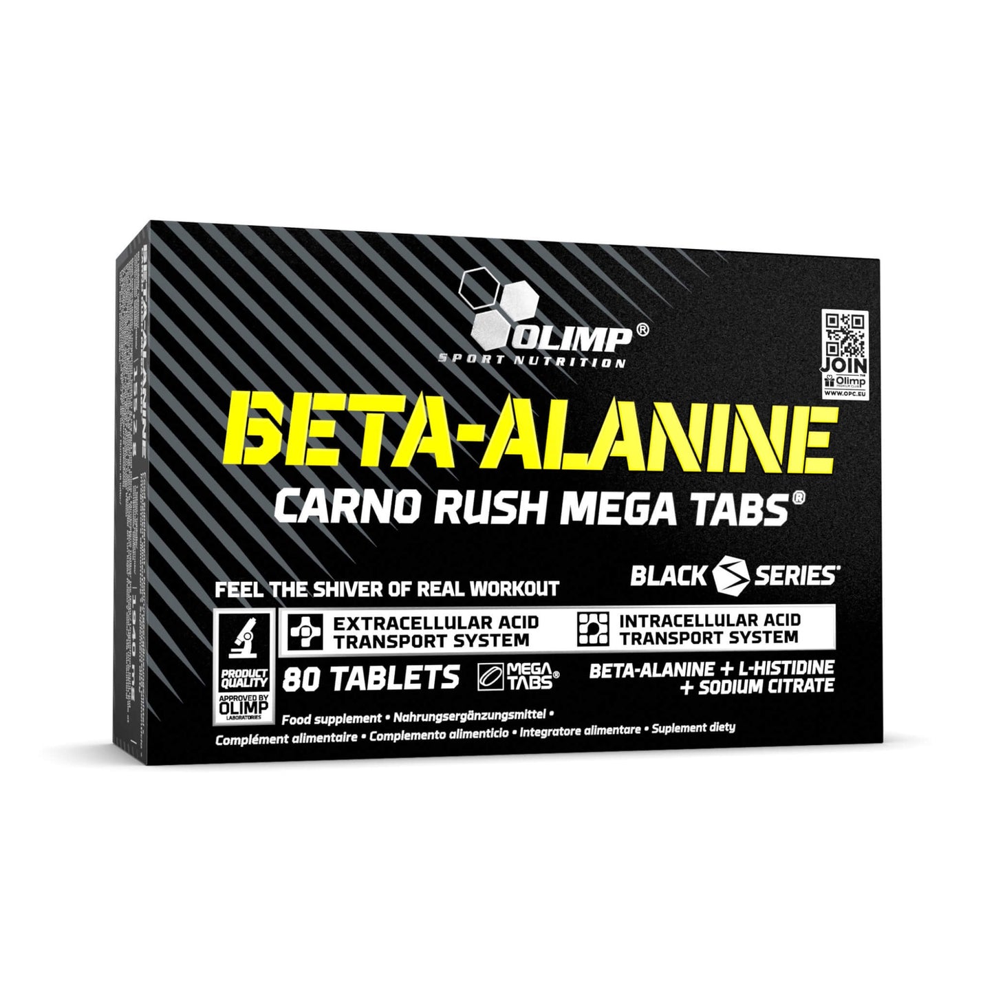 Olimp Beta-Alanine Carno Rush Mega Tabs - 80 Tabletten