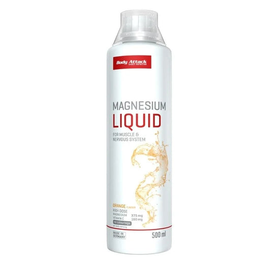Body Attack Magnesium Liquid - 500 ml Orange