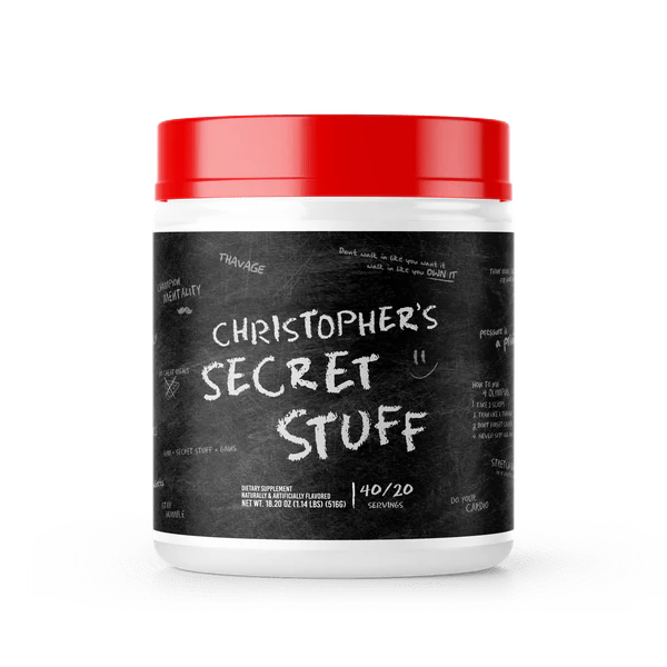 CBUM Christopher's Secret Stuff Pre-Workout · 520g