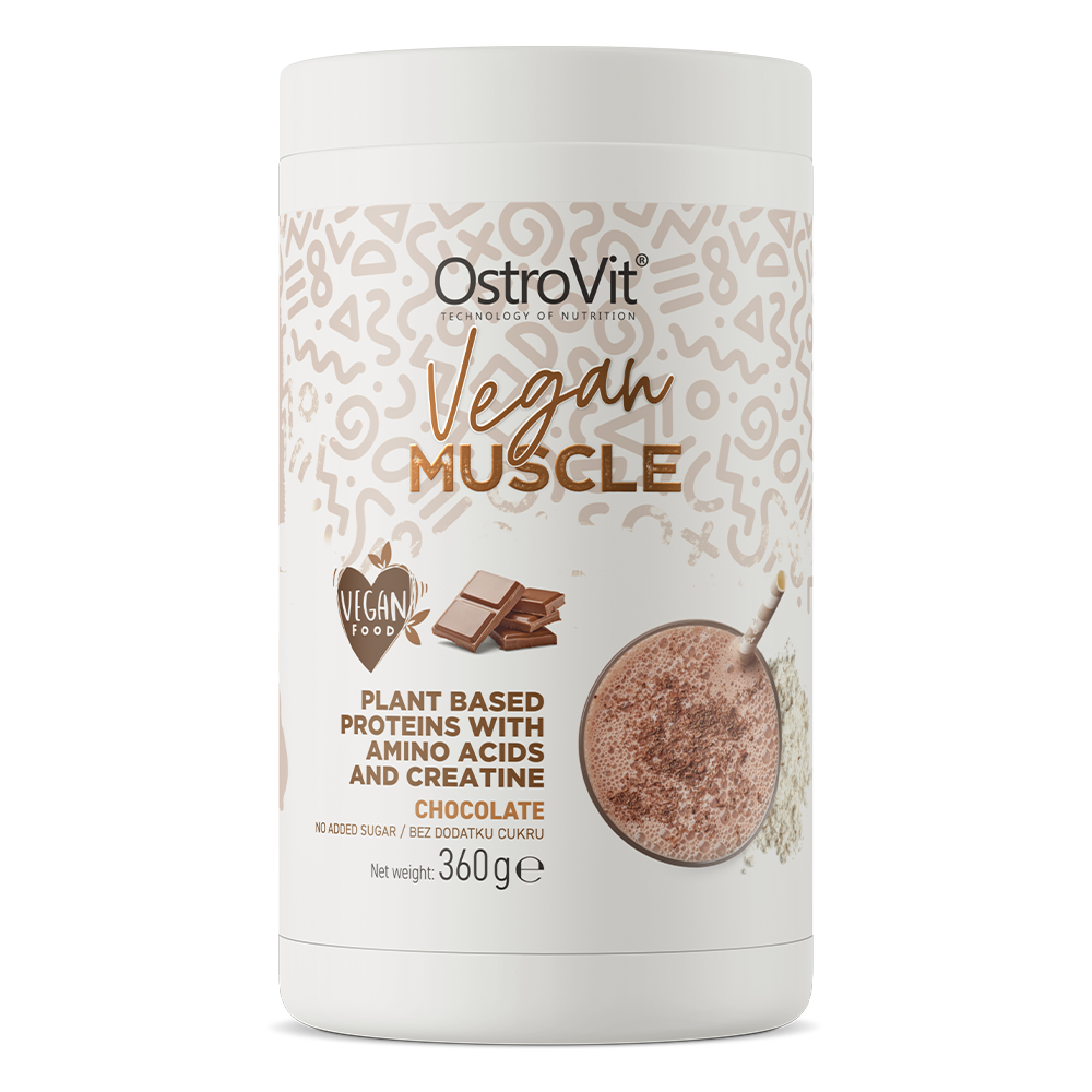 OstroVit Vegan Muscle 360 g Schokolade