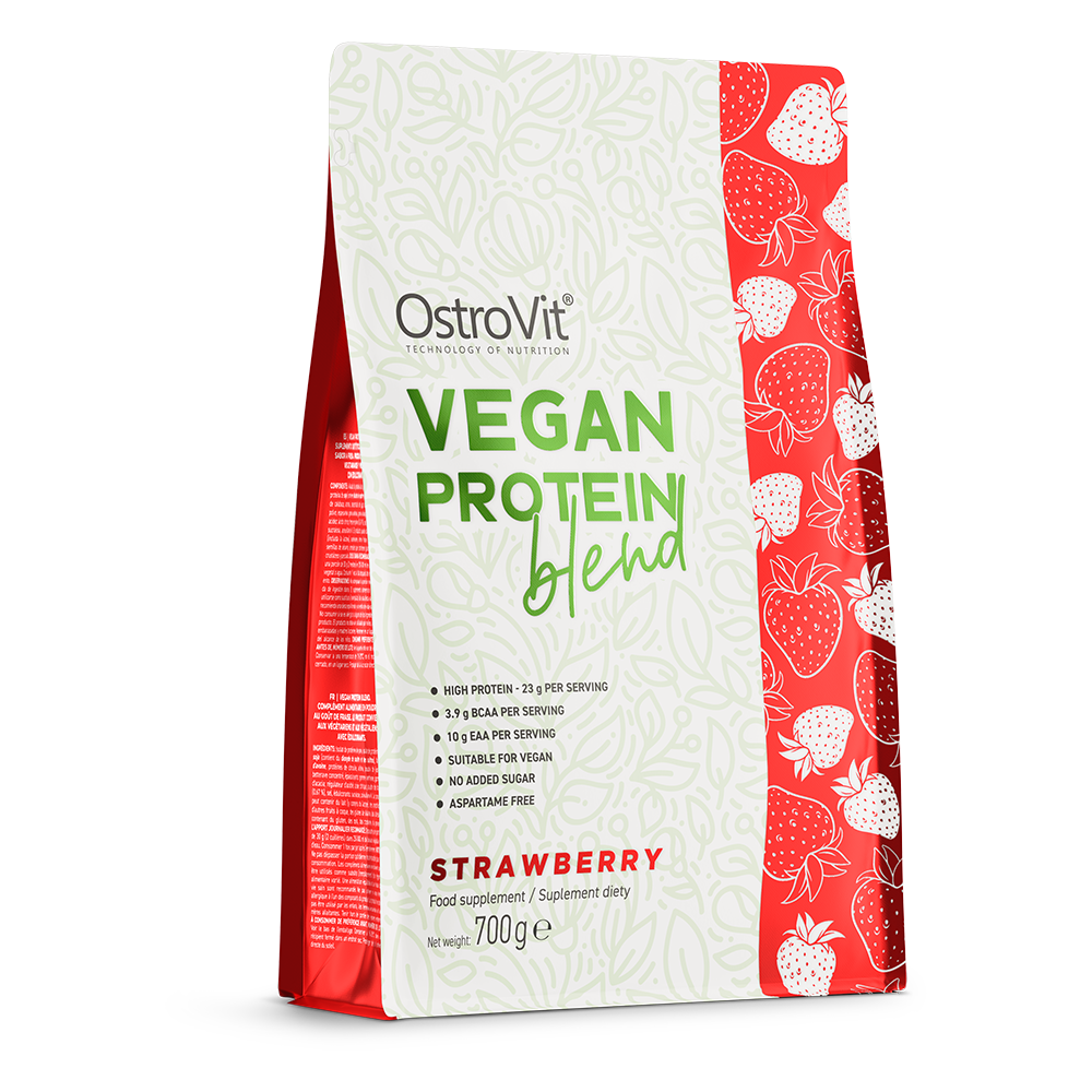 OstroVit VEGAN Meal Shake 1000 g Erdbeere