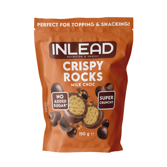 Inlead Crispy Rocks 150g Milk Choc