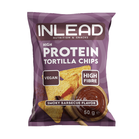Inlead High Protein Tortilla Chips Smoky Barbecue 50 g