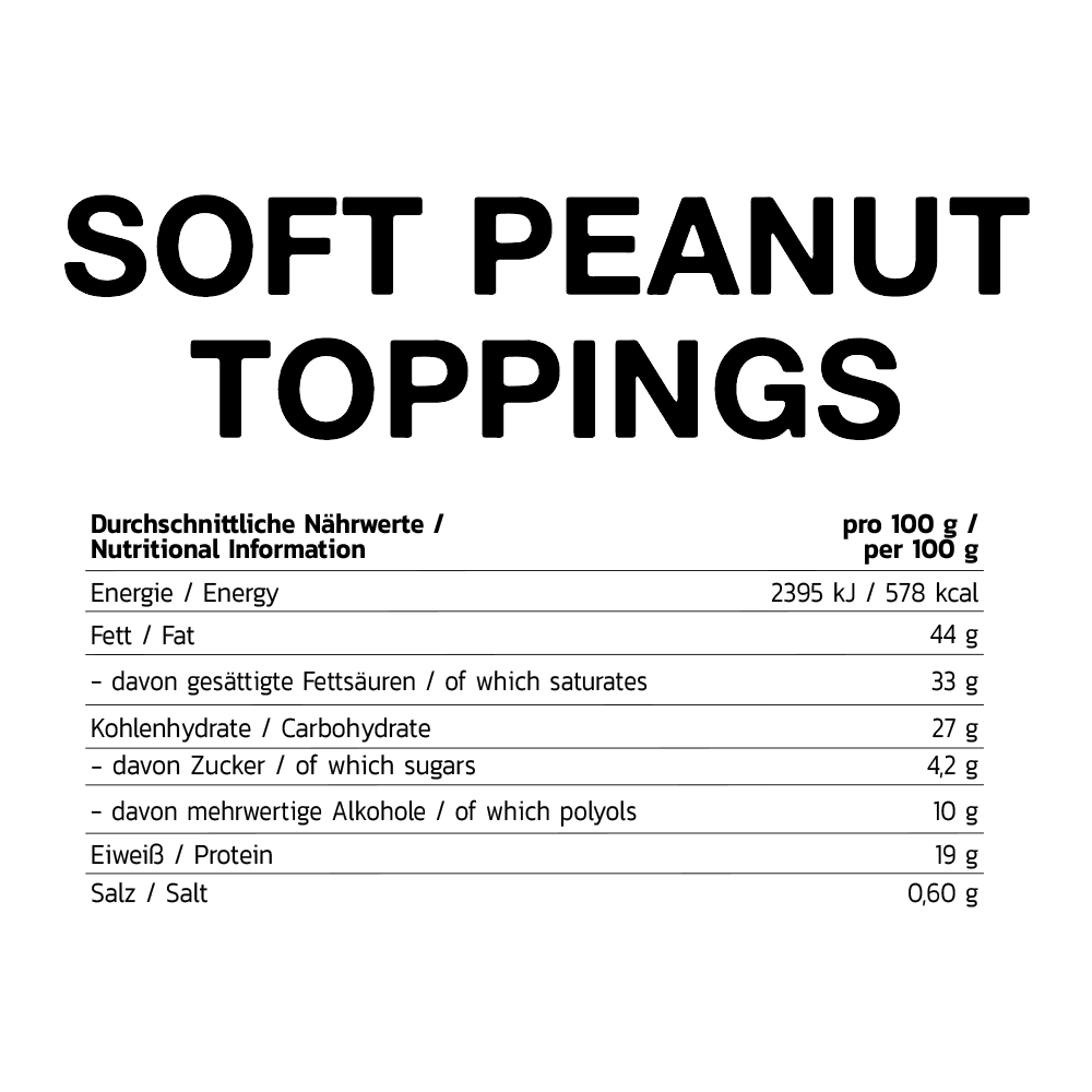 Inlead Soft Peanut Toppings 150 g