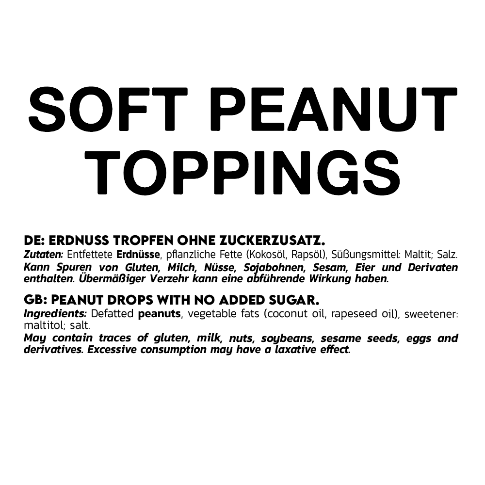 Inlead Soft Peanut Toppings 150 g