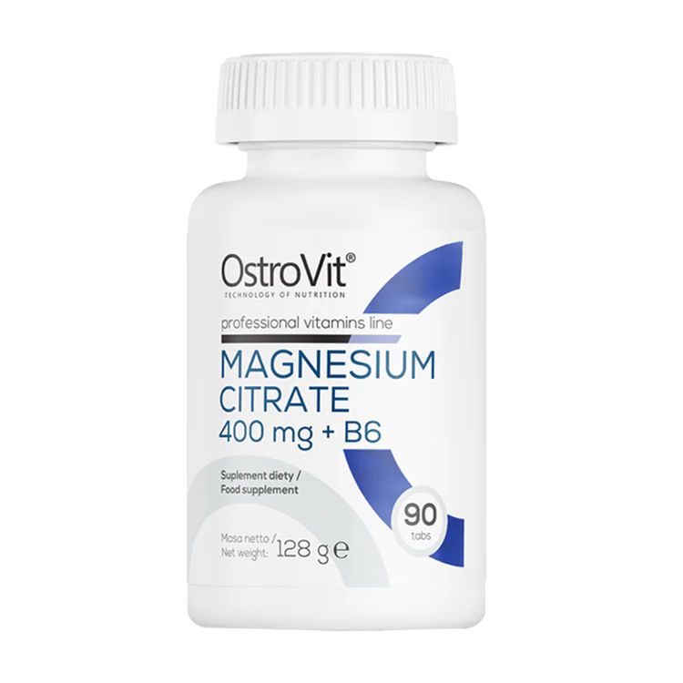 OstroVit Magnesiumzitrat 400 mg + B6 (90 Tabletten)