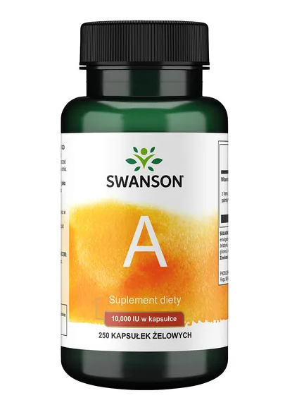 Swanson VITAMIN A 10000 IE 250 Kapseln RETINOL