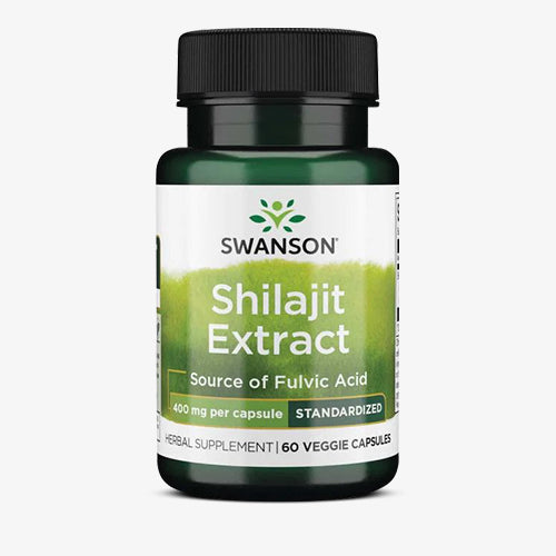 SWANSON Shilajit Extract 400mg - 60 vcaps